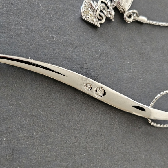 Swarovski Crystal Necklace and Earring Set - Silver - Picture 4 of 4